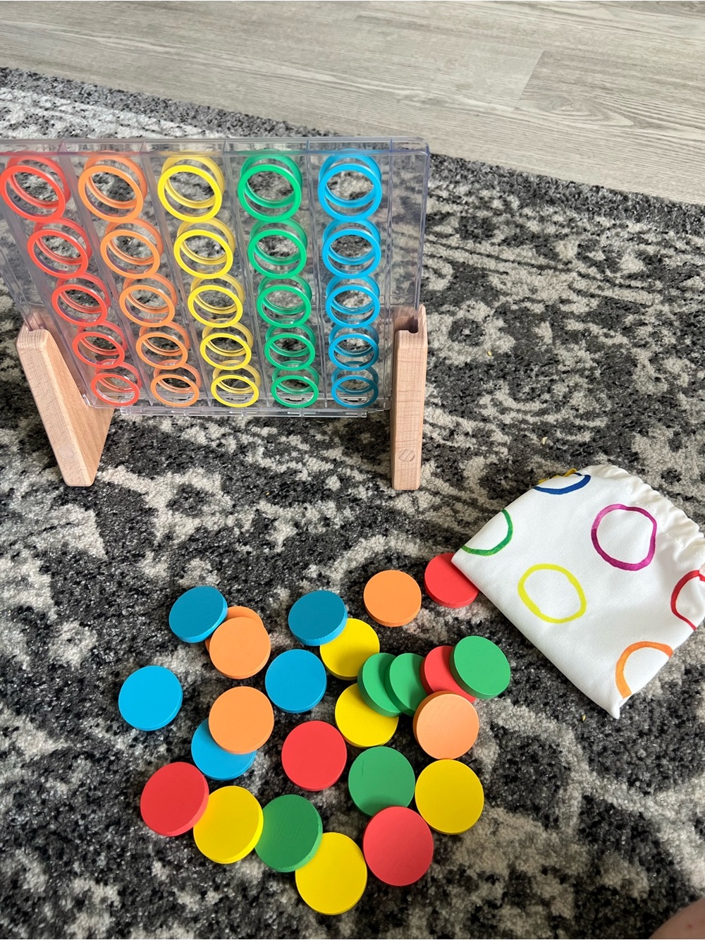 Lovevery drop and match dot catcher